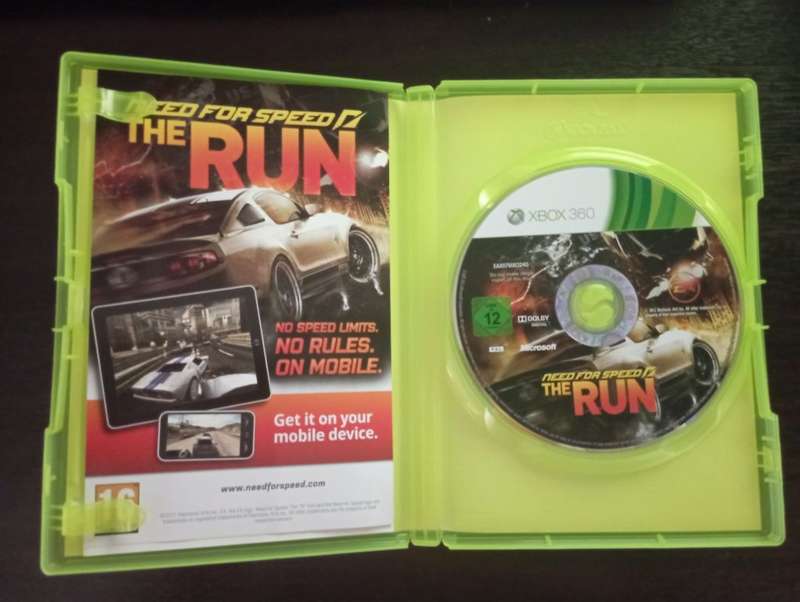Need for Speed: The Run [Xbox360] ***No Booklet***